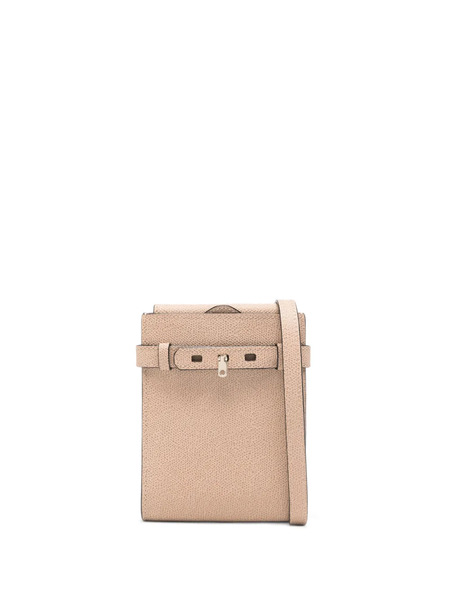  Valextra Brera Buckle Mini Bag - Neutrals 