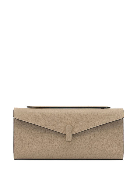  Valextra Iside Clutch Bag - Neutrals 