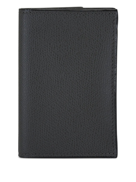  Valextra Leather Cardholder - Grey 