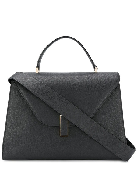  Valextra Oversized Envelope Tote - Black 