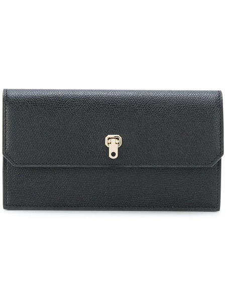  Valextra Removable Cardholder Wallet - Black 