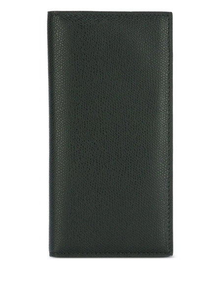  Valextra Vertical Wallet - Black 