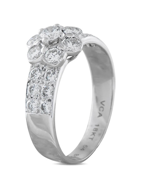  Van Cleef & Arpels Diamond Ring - Silver 