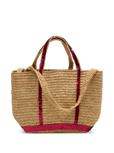  Vanessa Bruno Double-handle Tote Bag - Neutrals 