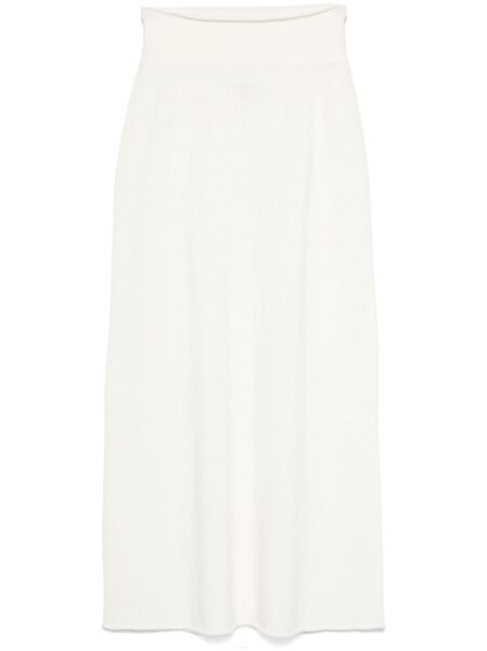  Vanisè Cashmere Maxi Skirt - Neutrals 