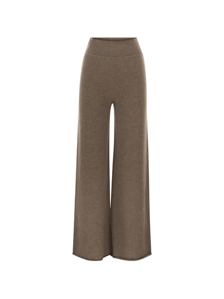  Vanisè Cashmere Palazzo Pants - Brown 