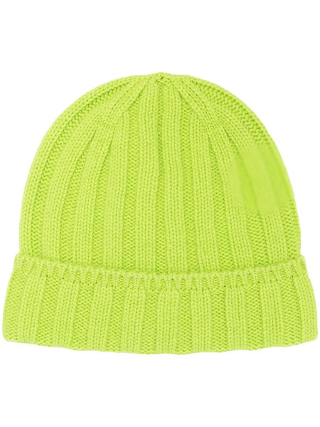  Vanisè Ribbed-knit Cashmere Beanie - Green 