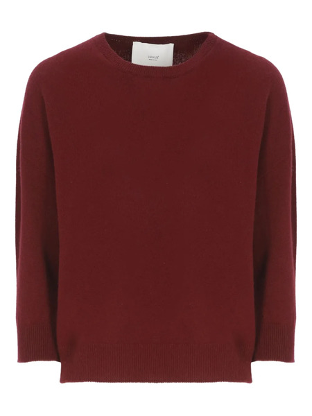  Vanisè Ribbed-trim Crew-neck Sweater - Red 