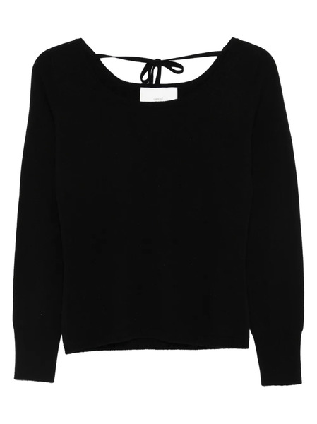  Vanisè Tie-detail Knitwear - Black 