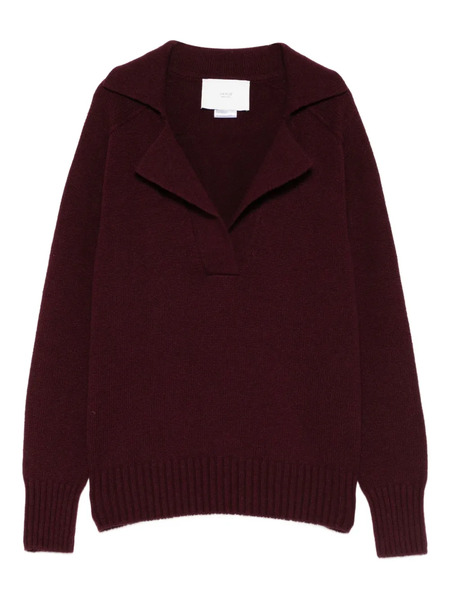  Vanisè V-neck Sweater - Red 