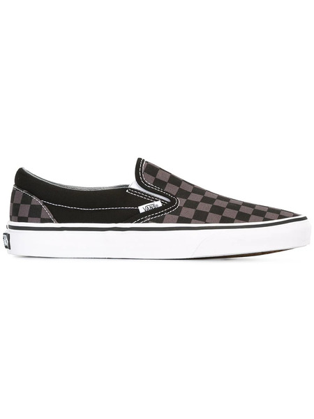  Vans Checked Slippers - Grey 