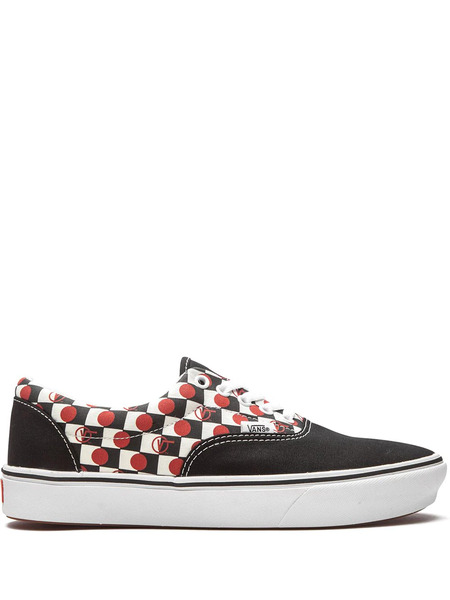  Vans Comfycush Era drop V Check Sneakers - Black 