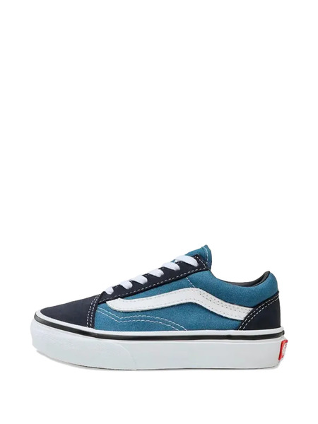  Vans Kids Old Skool Stripe Sneakers - Blue 
