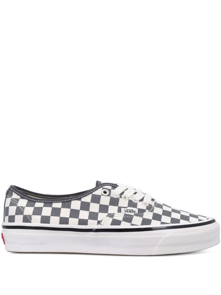  Vans Lx Authentic 44 Checkerboard Sneakers - White 