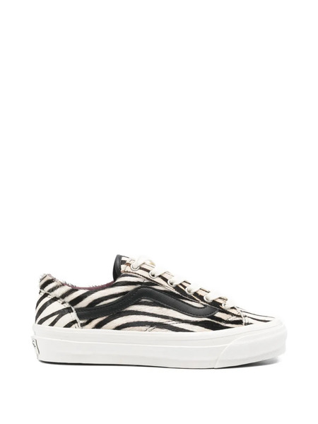  Vans Premium Old Skool 36 Zebra Sneakers - Neutrals 