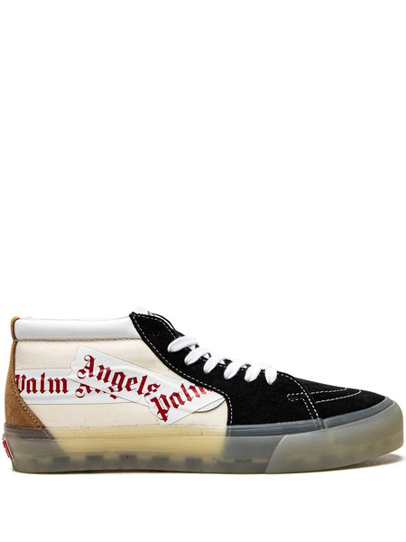  Vans X Palm Angels Sk8 Mid Lx Sneakers - Black 