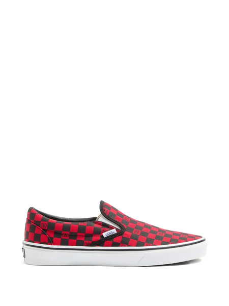  Vans X Valentino Checked Sneakers - Red 