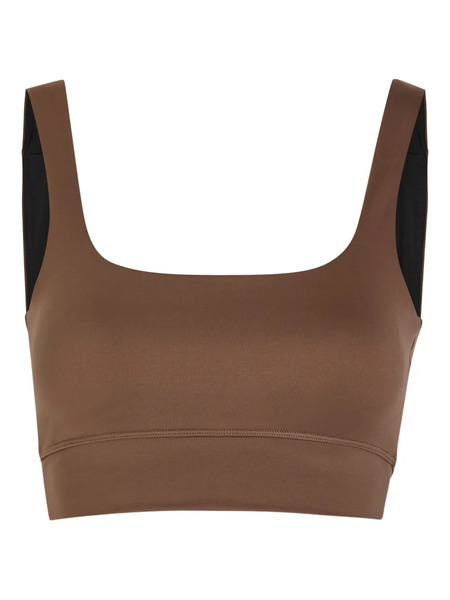  Varley Assure Cori Square Neck Bra - Brown 