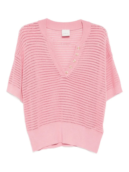  Varley Callie Knitted Top - Pink 