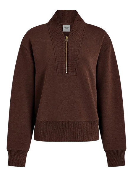  Varley Half-zip Sweatshirt - Brown 