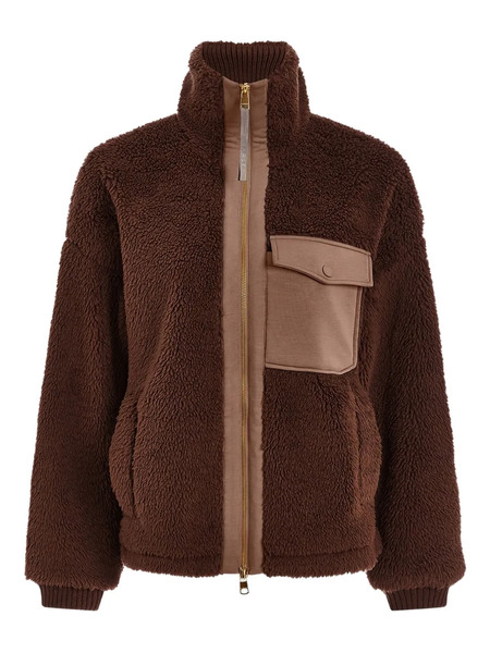  Varley Lowell Sherpa Jacket - Brown 