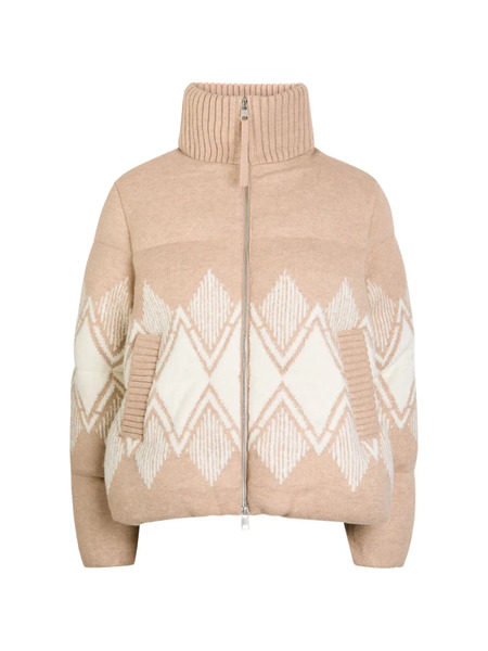  Varley Padded Knit Jacket - Neutrals 