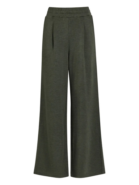  Varley Pleated-front Palazzo Pants - Green 