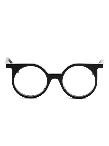  Vava Eyewear Pantos-frame Glasses - Black 