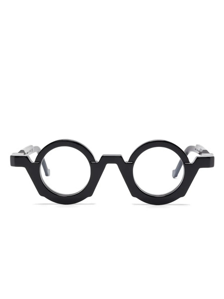  Vava Eyewear Round-frame Glasses - Black 