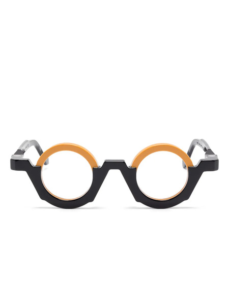  Vava Eyewear Round-frame Glasses - Black 