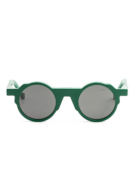  Vava Eyewear Round-frame Sunglasses - Green 
