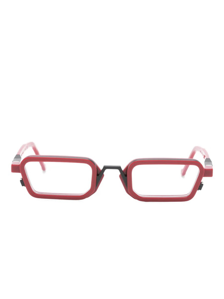  Vava Eyewear Wl0073 Rectangle-frame Glasses - Red 