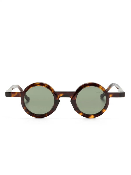  Vava Eyewear Wl0056 Round-frame Sunglasses - Brown 