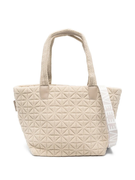  Veecollective Medium Vee Quilted Tote Bag - Neutrals 