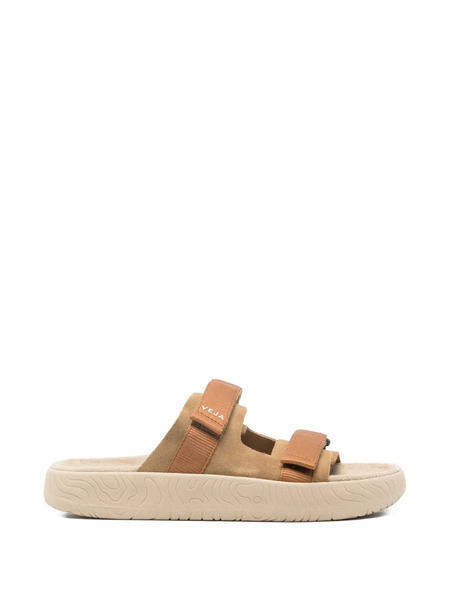  Veja Arpoador Suede Sandals - Neutrals 