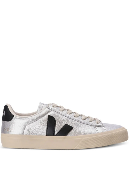  Veja Campo Leather Sneakers - Silver 
