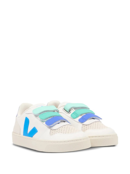  Veja Kids Hook Loop Sneakers - White 