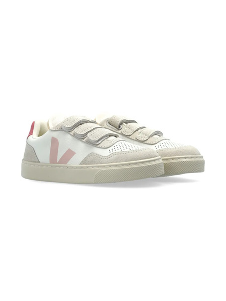  Veja Kids Logo-patch Sneakers - White 