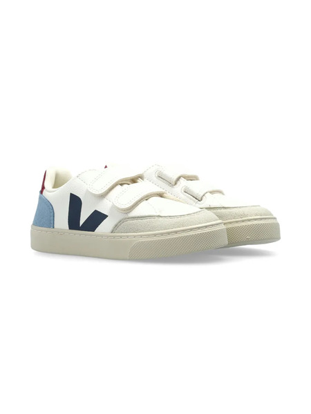 Veja Kids Logo-patch Sneakers - White 