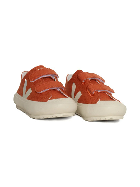  Veja Kids Touch-strap Sneakers - Orange 