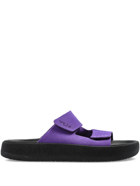  Veja Leather Sandals - Purple 