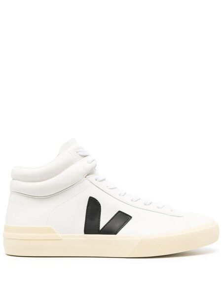  Veja Logo-patch High-top Sneakers - White 