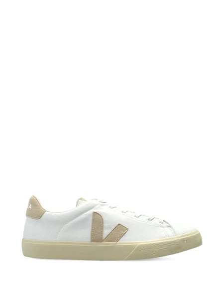  Veja Logo Patch Sneakers - White 