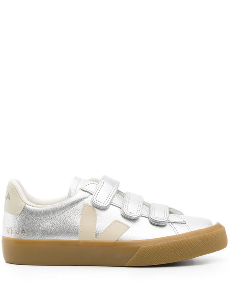  Veja Recife Leather Sneakers - Silver 