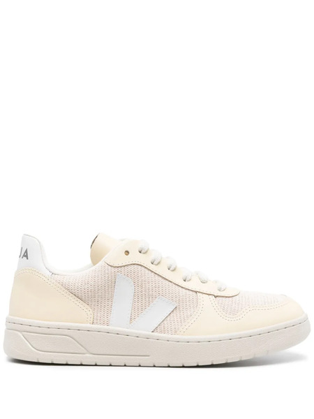  Veja V-10 Lace-up Sneakers - Neutrals 