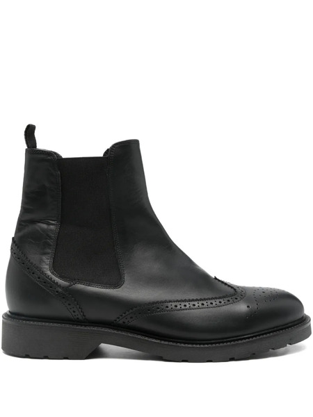  Vela Shop Round-toe Boots - Black 