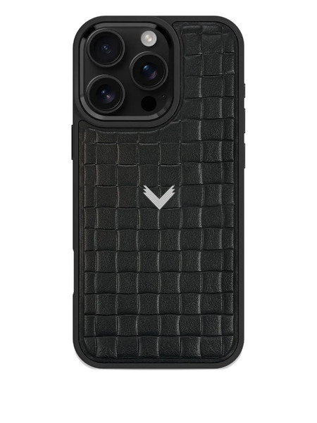  Velante Leather Iphone 16 Pro Max Phone Case - Black 