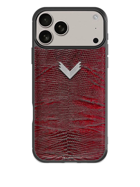  Velante Leather Iphone 17 Pro Max Phone Case - Red 