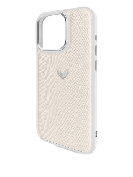  Velante Lizard-texture Iphone 16 Pro Max Phone Case - Neutrals 
