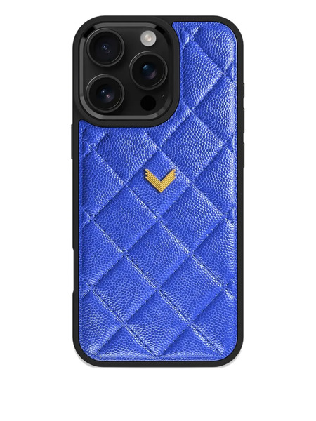  Velante Quilted Iphone 16 Pro Case - Blue 